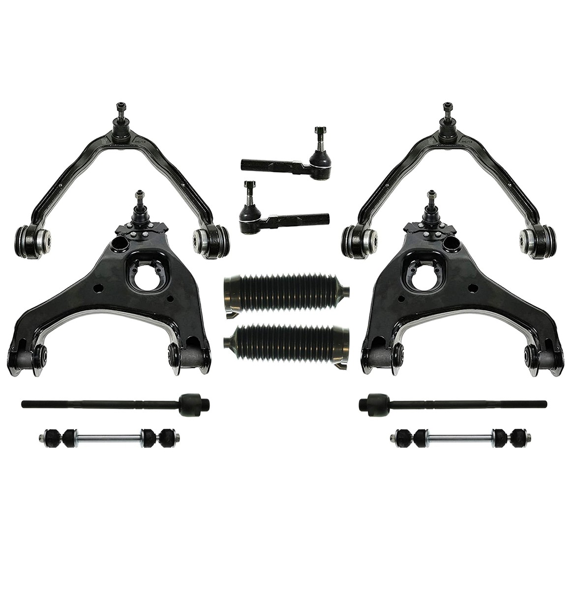 12 Piece Steering & Suspension Kit Ball Joints Tie Rods Sway Bar End Links New 11 Zwe 12 Piece Steering & Suspension Kit Ball Joints Tie Rods Sway Bar End Links New 11 Zwe