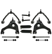 12 New Pc Suspension Kit Control Arms Sway Bar Links Tie Rods for Chevrolet GMC