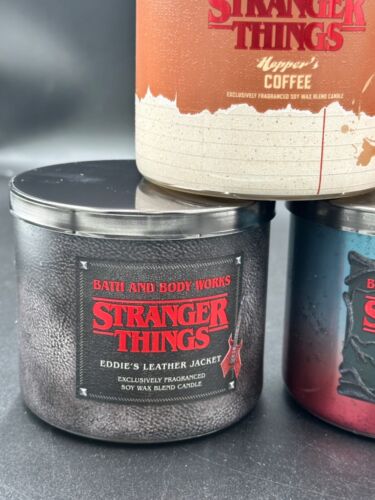 Bath And Body Works Stranger Things Chapter 1 & 2 🔥 3 Wick Candles 🔥 - Picture 13 of 17
