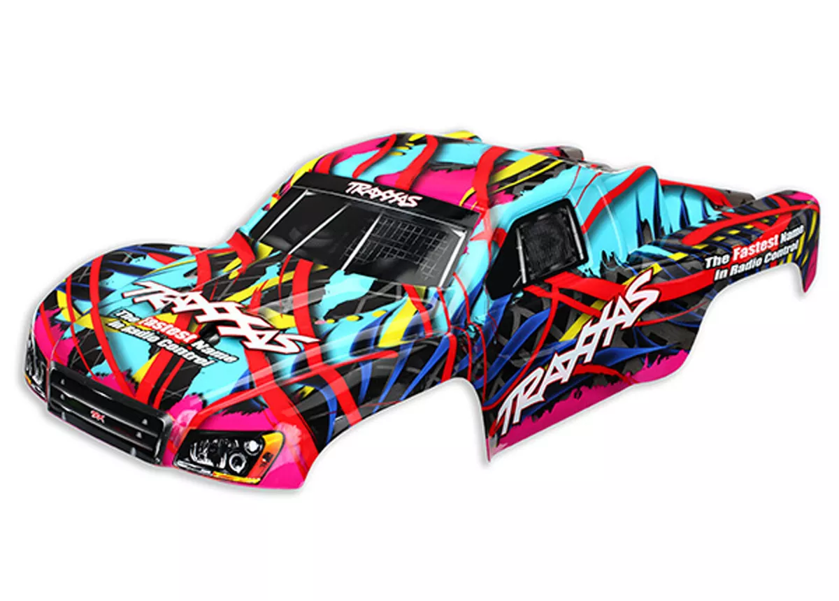 Traxxas 5849 Slash 4x4 Pre Cut Body Hawaiian Graphics eBay