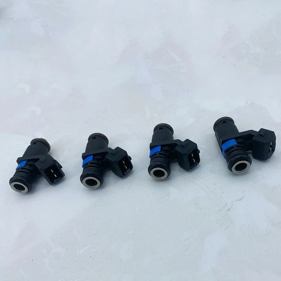 4Pcs Petrol Fuel Injectors 8200511099 Fit For Renault Megane II 2.0 RS 225-230HP - Image 4 of 4
