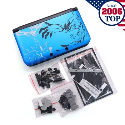 Full Housing Shell for Nintendo 3DS XL Replacement Case Screen Tool Part Blue PK