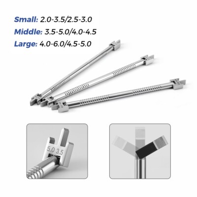 Dental Height Gauge Bracket Positioning Movable Head Orthodontic Instruments