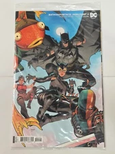 BATMAN/FORTNITE ZERO POINT #4 2021 NM MORA VARIANT SEALED W/CODE DC COMICS b-385