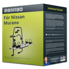 Menabo Fahrradträger Stand Up 2 für Nissan Murano I Typ Z50 - 2 Fahrräder NEU