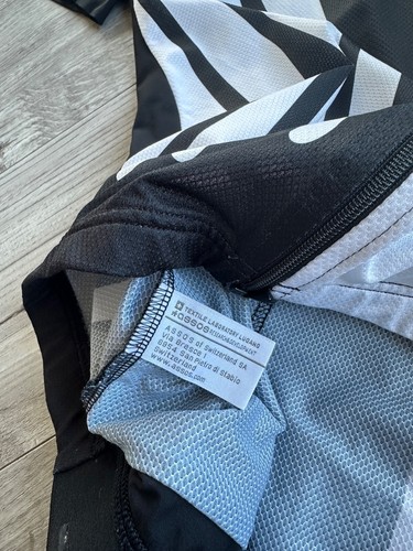 Assos men's black/white cycling equipment jersey Size: L - Picture 8 of 13