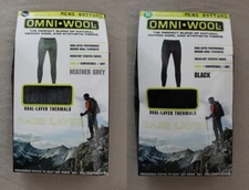 Omni Wool • Men's Polyester Wool Blend Base Layer Bottoms XL/XXL