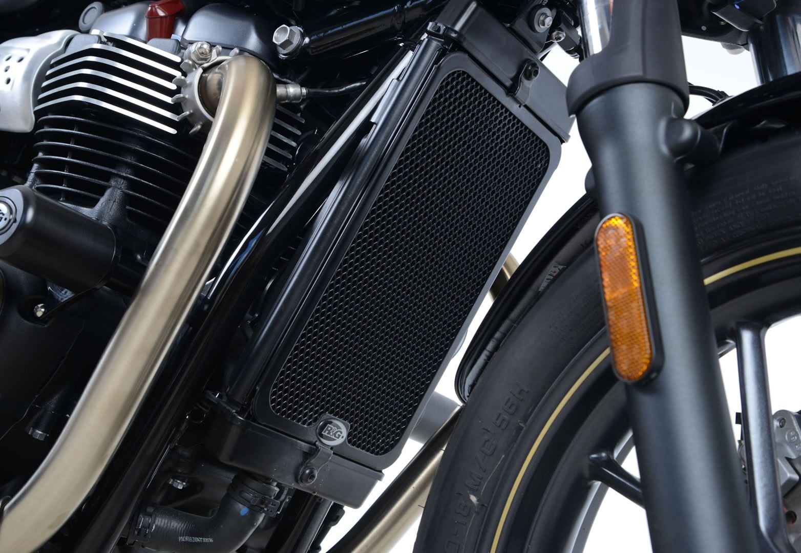 R&G Radiator Guard Black Triumph Street Twin 2016 - 2018