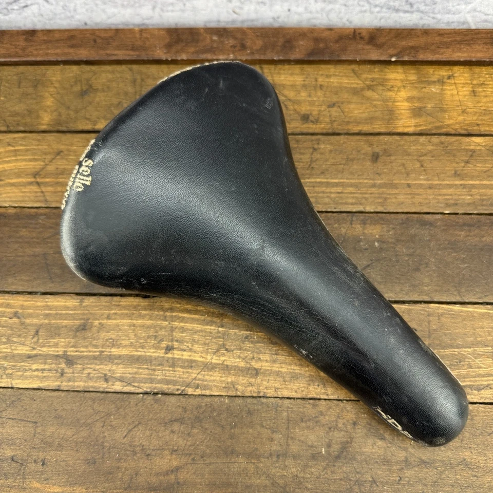 Sillín de asiento vintage Squadra HDP azul 1994 años 90 MTB Selle San Marco Italia 94 Foto 4 de 4