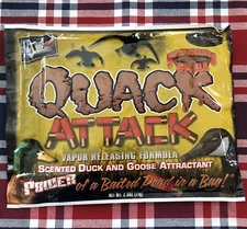 Quack Attack Duck Attractant, Legal Baited Pond In A Bag!