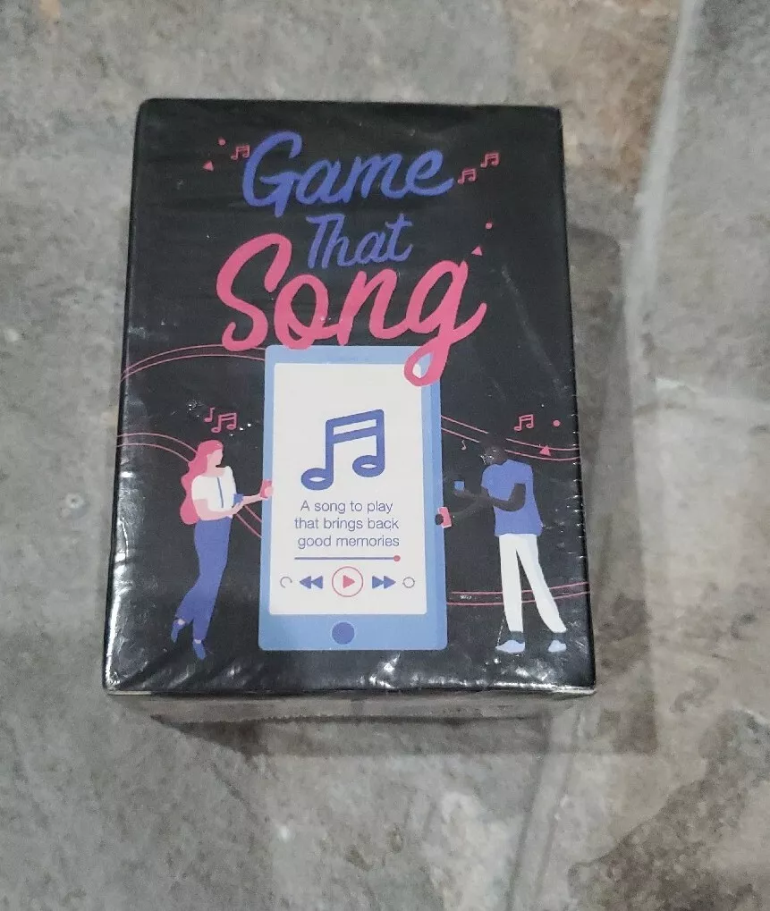 Game That Song Music Card Game for Family, Adults, and Teens Hilarious NEW