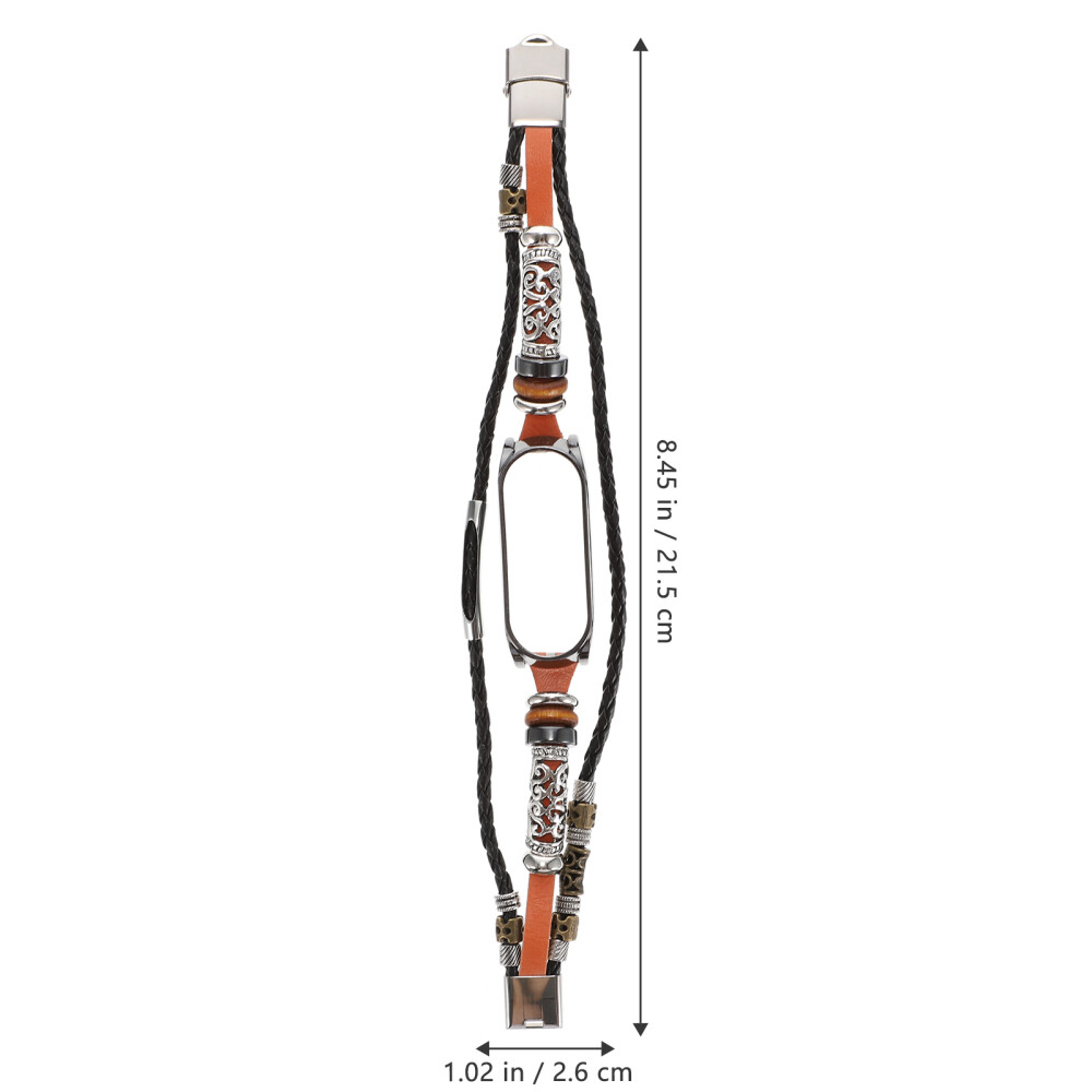 3 Pcs Wristband Watch Bands Mi 6 Mi 6 Watch Band Earth Tones Folk