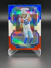 2021 Panini Prizm Red, White, & Blue Prizm 371 Simi Fehoko Rookie RC - Free Ship