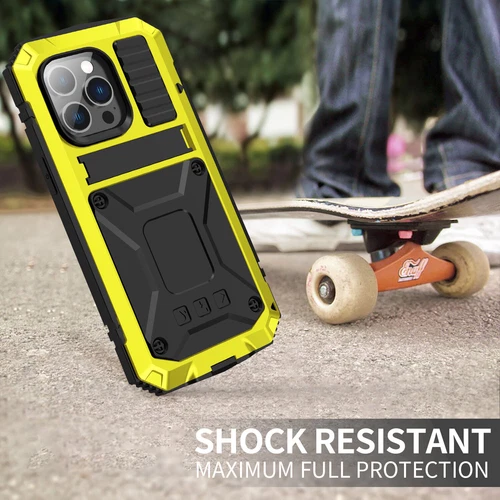 Metal Gorilla Glass Shockproof HeavyDuty Stand Case For iPhone 16 15 14 13 12 AU - Picture 42 of 55