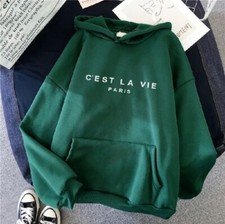 sweat a capuche ample et à manche longue  homme, femme et enfant 