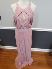 BooHoo Briadsmaid Pleated Maxi Dress