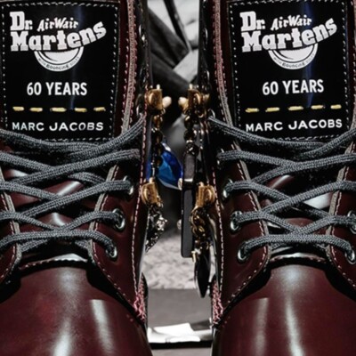 新品✨DR.MARTENS×MARC JACOBS 1460 8ホール UK3 Dr. Martens × Marc Jacobs Eye Boots 1460 8 holes 23cm UK4