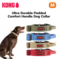 NEW - KONG COLLAR WITH HANDLE MEDIUM FITS 14-18  WIDTH ULTRA DURABLE