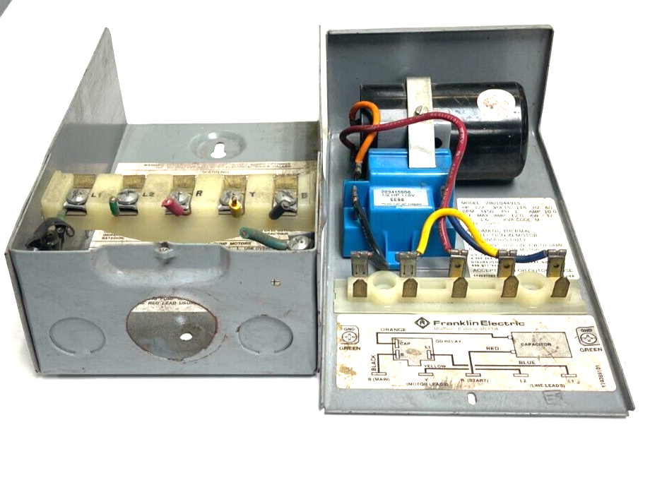 Franklin Electric 2801044915 0.5 HP Control Box - Gray for