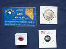 ☆ 4 PC.LOT-VALUABLE RUBY-RARE HALF DOLLAR-SILVER-GOLD-ESTATE SALE-COINS-GEM ☆