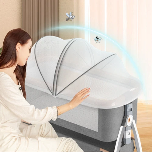 Baby Bedside Crib Sleeper Bassinet Safe Co-Sleeping Storage Bag Easy install - Picture 9 of 20