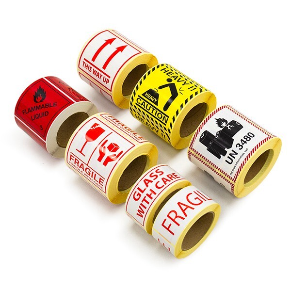 Pre-printed Address Labels "This Way Up" Parcel Labels - Self-Adhesive ...