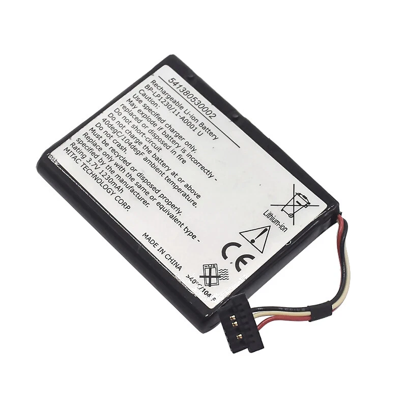 Mitac 3.7V 1230mAh Battery 541380530002 BP/LP1230/11/A0001U For Navman N20 S20 - Image 3 of 4