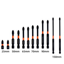 12x Magnetic Anti-Slip PH2 Impact Driver Phillips Screwdriver Drill Bit Tool Set