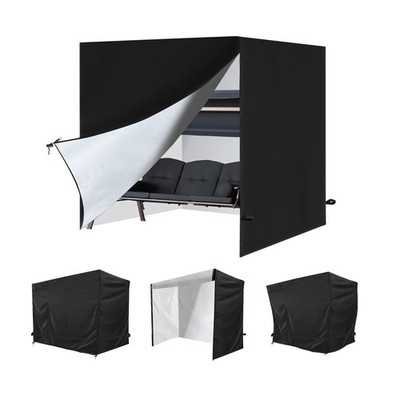 Hollywoodschaukel Abdeckung 3Sitzer Wasserdicht für Gartenschaukel 220*170*145cm