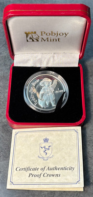 2015 Isle of Man Paddington Bear Sterling 1 Cown OGP & COA Pobjoy Mint