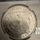 PGA MS64 1890 Morgan Silver Dollar $1 Philadelphia Mint Business Strike 0.900 — photo 4