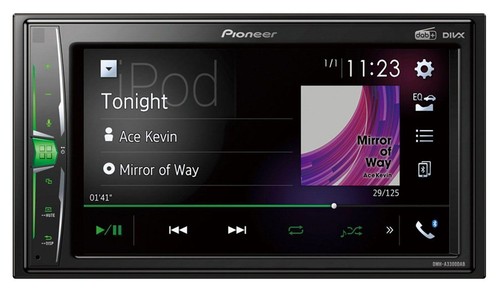 Pioneer 2DIN MP3 DAB USB Bluetooth Autoradio für Nissan Micra 10-13 schwarz - Afbeelding 2 van 8