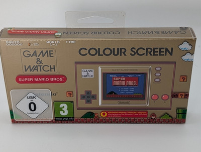 Nintendo Game & Watch Super Mario Bros SM-35 Konsole OVP Schuber Retro Handheld