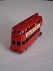Vintage Matchbox Lesney #56 London Trolleybus Red Gray Wheeles D6