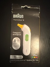 BRAND NEW: Braun ThermoScan 4 Digital Ear Thermometer. Color Coded Guide.