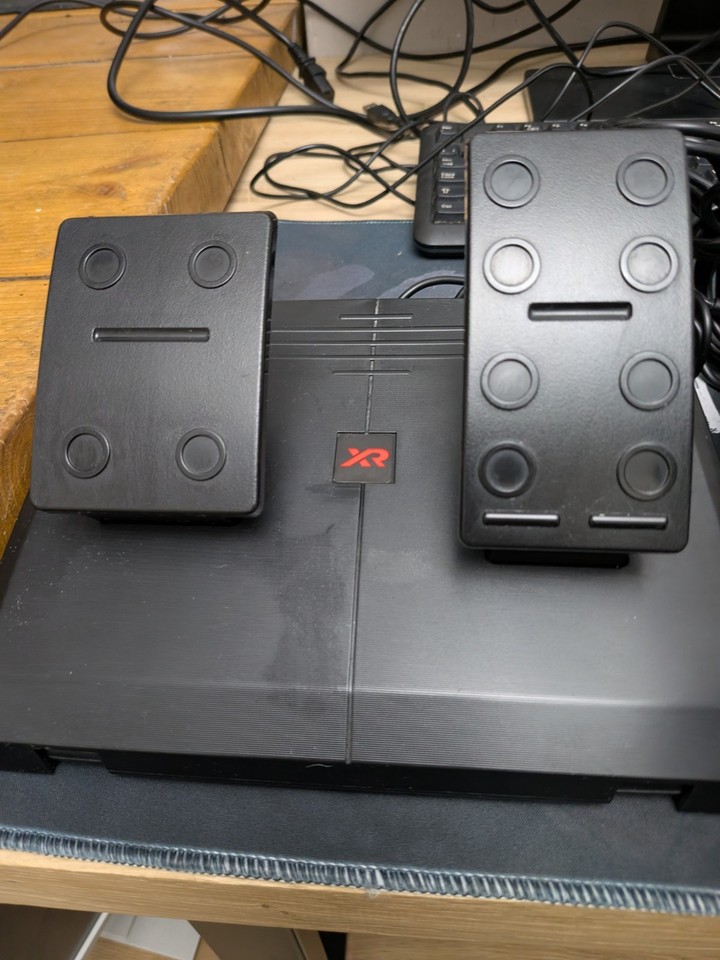 X ROCKER XR RACING STEERING WHEEL PEDALS BRACKET PLAYSTATION XBOX PC ...