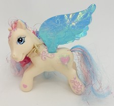My Little Pony Pegasus Star Catcher Pony G3 2004 with Charm Vintage Hasbro