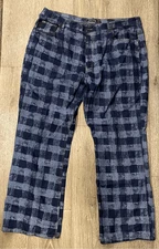 Crest Jeans Y2K Vintage Square Checkered Women’s 23/24