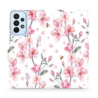 HandyhüLle Mit Klappe FüR Galaxy A23 4G Mobiwear Case Flip Cover Etui HüLle Rosa