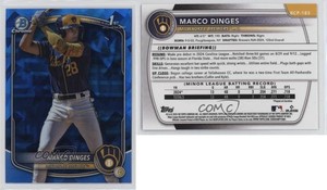 2025 Bowman Chrome Sapphire Edition Chrome Prospects Marco Dinges #BCP-183