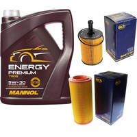 SCT Inspektionspaket 5L Mannol Energy 5W-30 FüR Audi A2 1.4 1.6 FSI VW Amarok