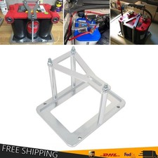 Billet Car Battery Tray Hold Down Trunk Relocation Box Aluminum Racing Mount Us
