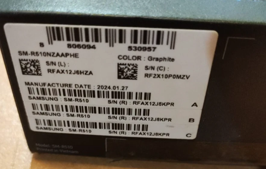 Samsung Galaxy Buds2 Pro Bluetooth ANC con custodia ricarica Grigio (SM-R510), foto 2 de 5