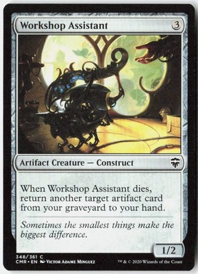 Magic - Workshop Assistant Commander Legends [CMR - 348] NM Common