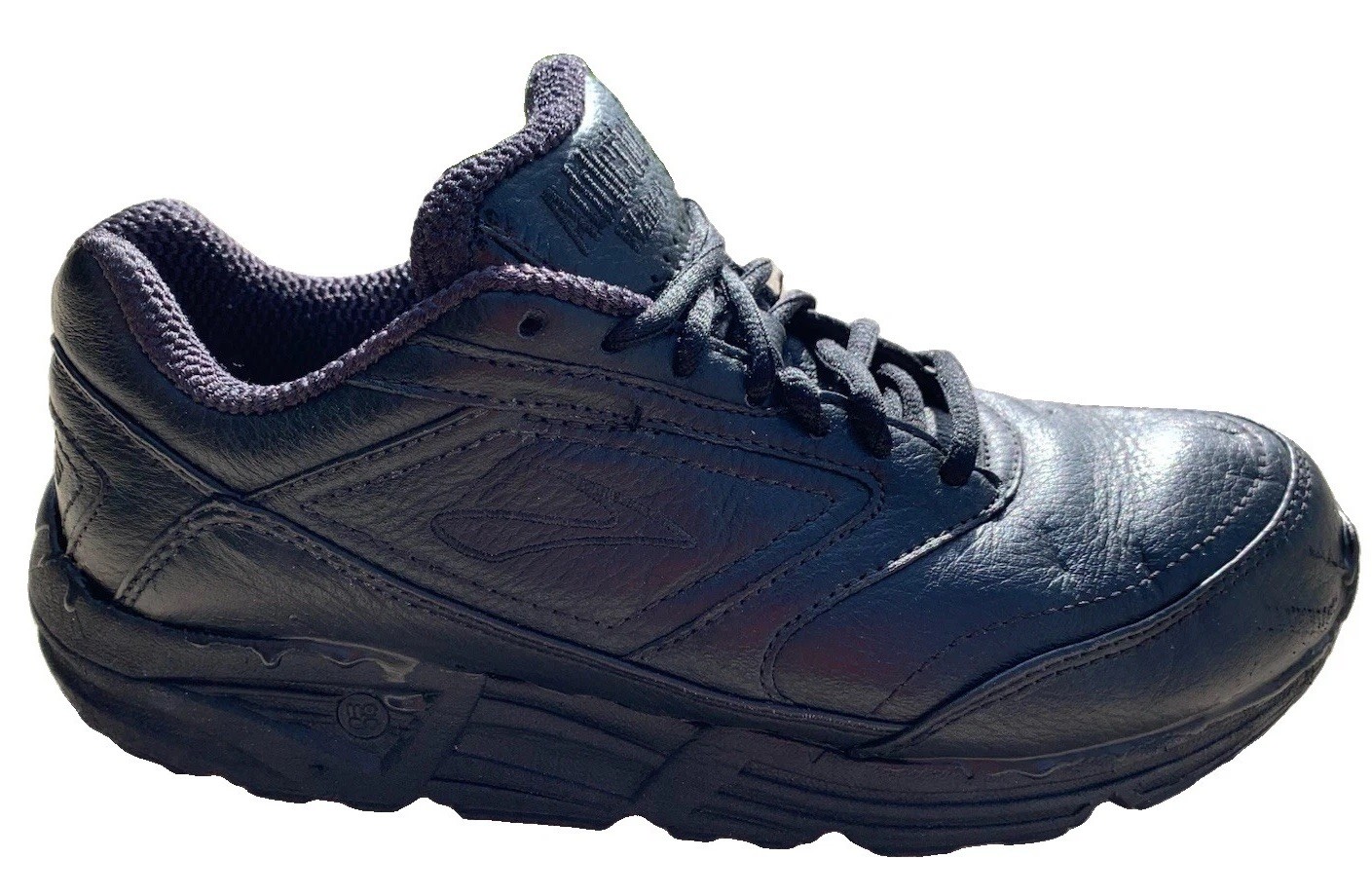 Size 9 D Wide BROOKS Women's Triple Black Addiction Walker Athletic 1200321D001