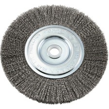 Forney 6 In. Crimped, Fine .008 In. Bench Grinder Wire Wheel 72747 Pack of 5