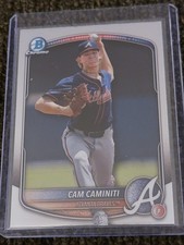 Cam Caminiti Atlanta Braves 2025 Bowman Draft Chrome #BDC-122 (RC)