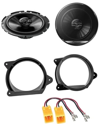 Pioneer 300Watt 2-Wege 16,5cm Lautsprecher für Peugeot 207 ab 06 Fronttür Auto B - Bild 1 von 4