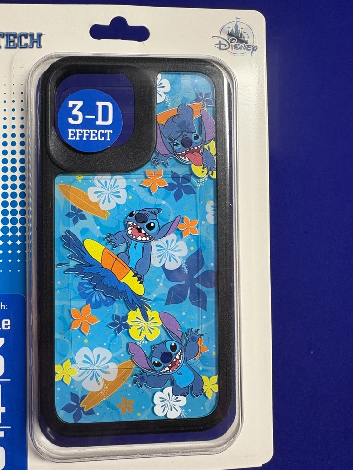 Estuche Disney Parks Tropical Stitch Surfing iPHONE 13/14/15 2025 NUEVO Foto 2 de 3