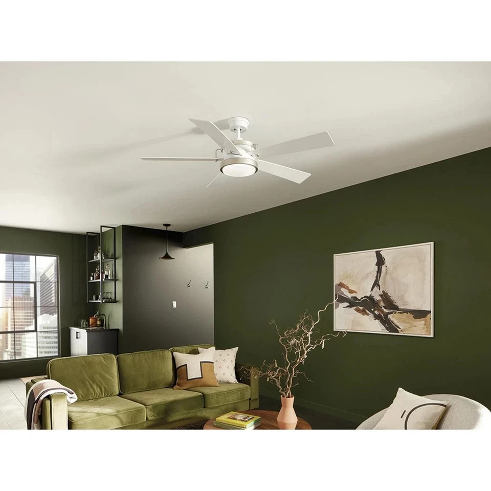 Kichler Lighting 330045WH Salvo 56 inch White Ceiling Fan - Image 3 of 4
